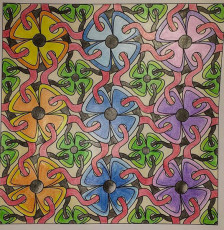 Colored by Deb Hadley-Hayes - from Whimsy (Angie's Patterns Volume 2)