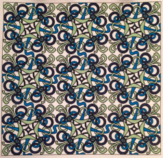 Colored by Emily Fontenot - from Bling (For Crayons And Wide Tipped Markers)