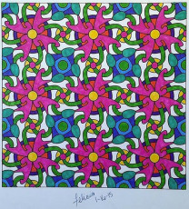 Colored by Felicia Brandon - from Whimsy (Angie's Patterns Volume 2)