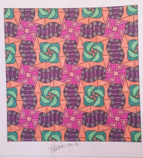 Colored by Felicia Brandon - from Whimsy (Angie's Patterns Volume 2)