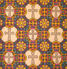 Colored by Maran O'Meara - from Faith (Angie's Patterns Volume 6)