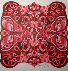 Colored by Melissa Adamek-Dean - from Cool (Angie's Extreme Coloring Books Volume 2)