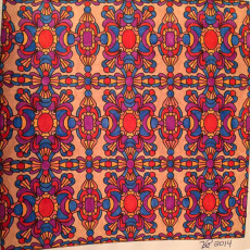 Colored by Nancy Posey - from Baubles (Angie's Patterns Volume 4)