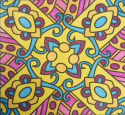 Colored by Sabrina Williams - from More Pizzazz (For Crayons And Wide Tipped Markers)