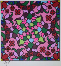 Colored by Shyla Jannusch - from Doodles (For Crayons And Wide Tipped Markers)