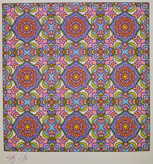 Colored by Shyla Jannusch - from Flowers (Angie's Patterns Volume 8)