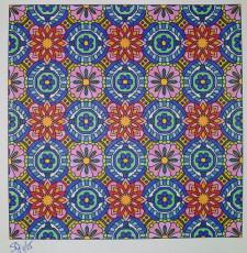 Colored by Shyla Jannusch - from Flowers (Angie's Patterns Volume 8)