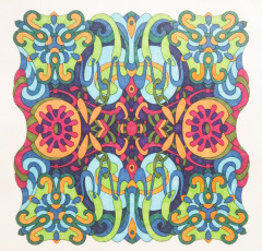 Colored by Stacey Walter - from Cool (Angie's Extreme Coloring Books Volume 2)