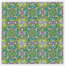 Colored by Sue Cooper - from Bling (Angie's Patterns Volume 11)