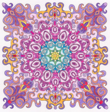 Colored by Sue Cooper - from Cool (Angie's Extreme Coloring Books Volume 2)