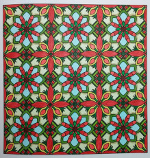 Colored by Angie Brand - from Flowers (Angie's Patterns Volume 8)