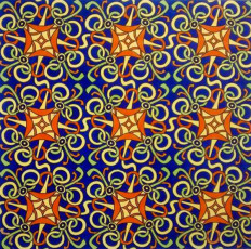 Colored by Annette DeJong - from Bling (Angie's Patterns Volume 11)
