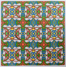 Colored by Cozette Morstein - from Nifty (Angie's Patterns Volume 10)