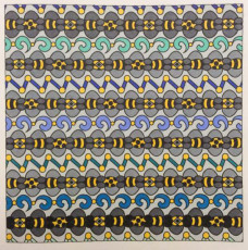 Colored by Cozette Morstein - from Nifty (Angie's Patterns Volume 10)