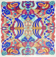 Colored by Deborah Powell - from Cool (Angie's Extreme Coloring Books Volume 2)