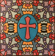 Colored by Jackie Posey - from Faith (A Coloring Journal)