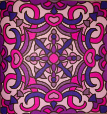 Colored by Judy Sarmiento - from Bling (For Crayons And Wide Tipped Markers)