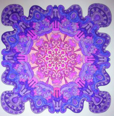 Colored by Kate Bodey - from Wow (Angie's Extreme Coloring Books Volume 1)