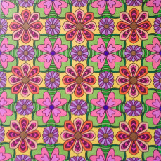Colored by Linda Mueller - from Flowers (Angie's Patterns Volume 8)
