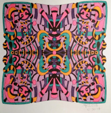 Colored by Melissa Adamek-Dean - from Cool (Angie's Extreme Coloring Books Volume 2)