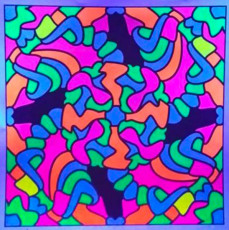Colored by Shyla Jannusch - from Doodles (For Crayons And Wide Tipped Markers)