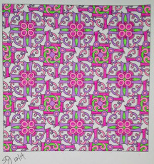 Colored by Shyla Jannusch - from Nifty (Angie's Patterns Volume 10)