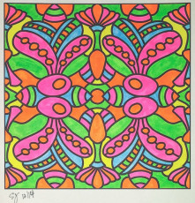 Colored by Shyla Jannusch - from Peppy (For Crayons And Wide Tipped Markers)