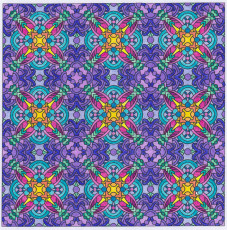 Colored by Sue Cooper - from Bling (Angie's Patterns Volume 11)