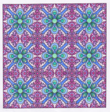 Colored by Sue Cooper - from Bling (Angie's Patterns Volume 11)
