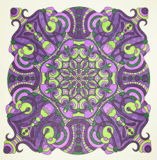 Colored by Tara Bialek - from Cool (Angie's Extreme Coloring Books Volume 2)
