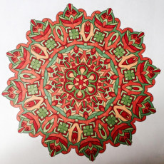 Colored by Teresa Bobbitt - from Cool (Angie's Extreme Coloring Books Volume 2)