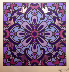 Colored by Amy Wilson-Fontenot - from Flowers (For Crayons And Wide Tipped Markers)