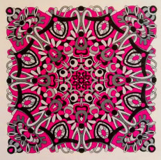 Colored by Annette DeJong - from Cool (Angie's Extreme Coloring Books Volume 2)
