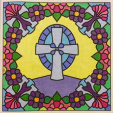 Colored by Cozette Morstein - from Faith (For Crayons And Wide Tipped Markers)