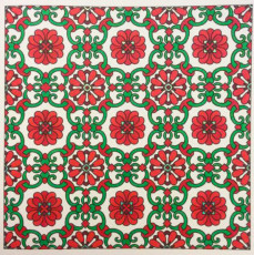 Colored by Cozette Morstein - from Flowers (Angie's Patterns Volume 8)