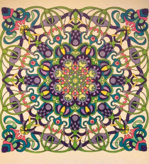 Colored by Deborah Powell - from Cool (Angie's Extreme Coloring Books Volume 2)