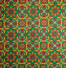 Colored by Melissa Adamek-Dean - from Flowers (Angie's Patterns Volume 8)