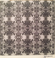 Colored by Nancy Posey - from Snazzy (Angie's Patterns Volume 3)