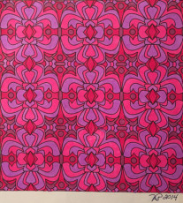 Colored by Nancy Posey - from Whimsy (Angie's Patterns Volume 2)
