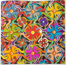 Colored by Shazzie Morgan - from Whimsy (Angie's Patterns Volume 2)