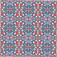 Colored by Shirley Escher - from Peppy (Angie's Patterns Volume 12)