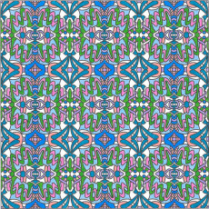 Colored by Shirley Escher - from Peppy (Angie's Patterns Volume 12)