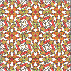 Colored by Shirley Escher - from Spiffy (Angie's Patterns Volume 5)