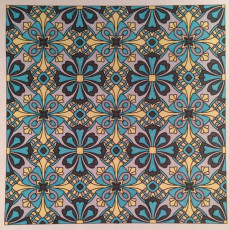 Colored by Amy Wilson-Fontenot - from Flowers (Angie's Patterns Volume 8)