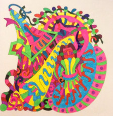 Colored by Cozette Morstein - from Cool (Angie's Extreme Coloring Books Volume 2)