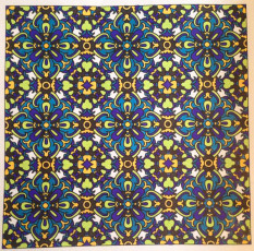 Colored by Joley Fontenot - from Flowers (Angie's Patterns Volume 8)