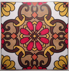 Colored by Joley Fontenot - from More Flowers (For Crayons And Wide Tipped Markers)
