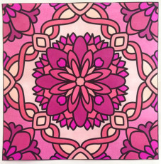 Colored by Joley Fontenot - from More Flowers (For Crayons And Wide Tipped Markers)
