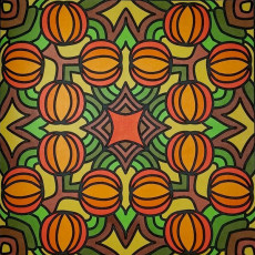 Colored by Judy Sarmiento - from Bling (For Crayons And Wide Tipped Markers)