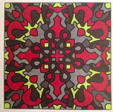 Colored by Kameron Dauzat - from More Doodles (For Crayons And Wide Tipped Markers)